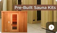 Quick Assemble Pre-Built Sauna Kits