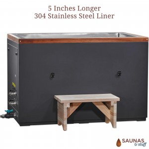 Chill Chest +5 Stainless Plunge Tub - Saunas