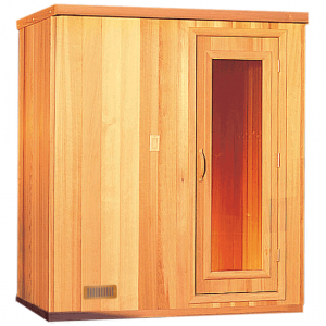 4' x 4' x 7' Pre-Built Sauna