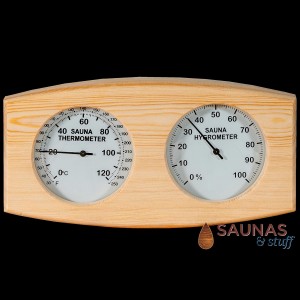 Sauna Thermometer Hygrometer Combo