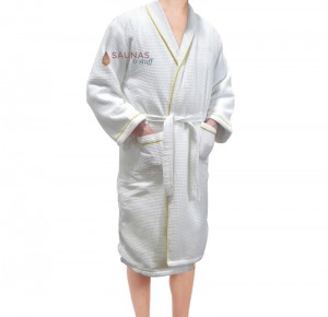 Luxurious Lined Unisex Sauna / Spa Robe
