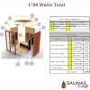 2 Person (DFS) Ultra-Low-EMF Carbon Fiber Infrared Sauna