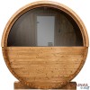 Thermory 6 Person Barrel Sauna with Window