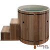 Cedar Cold Plunge Tub - Composite Liner