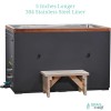 Chill Chest +5 Stainless Plunge Tub - Spas