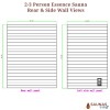 Essence 2-3 Person Traditional Rock Sauna