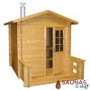 Harvia Kuikka Outdoor Wood Burning Sauna Package