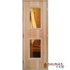 2' x 6'8" Cedar Sauna Door with 2 windows