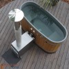Oval Wood Fired Hot Tub