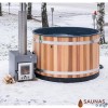 Round-2 Wood Fired Hot Tub