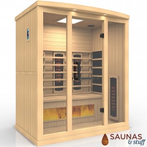 2 Person (C) Carbon Fiber Infrared Sauna