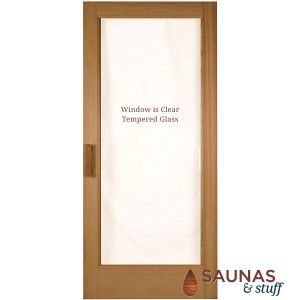 ADA Width FIR Sauna Room Door