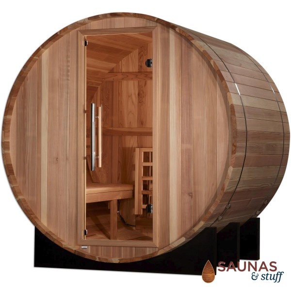 2 Person Pacific Cedar Outdoor Barrel Sauna