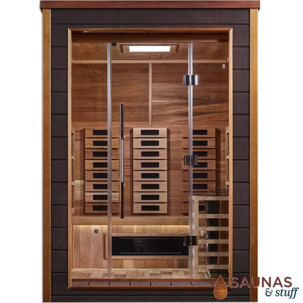2 Person Hybrid Outdoor/Indoor Sauna