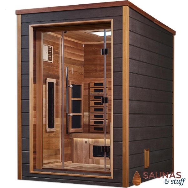 2 Person Hybrid Outdoor/Indoor Sauna