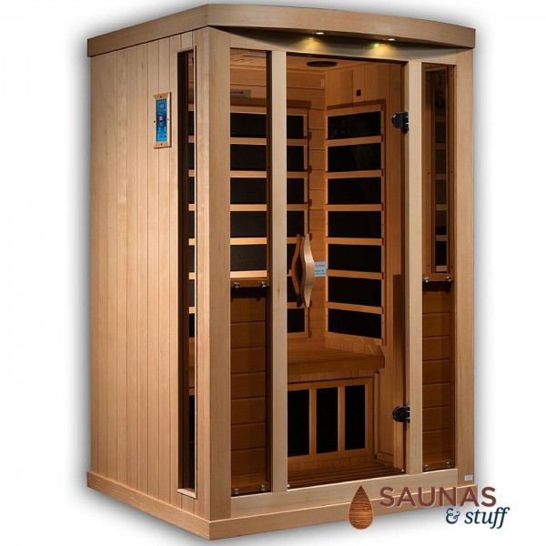 Aan het leren sla Huiswerk maken 2 Person (A) Ultra Low EMF Carbon Fiber IR Sauna | SaunasAndStuff.com