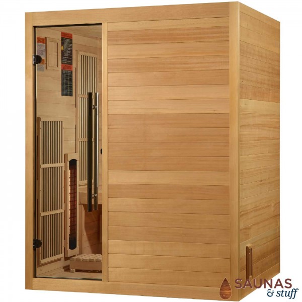 3 Person Full-Spectrum Hybrid - Indoor Sauna