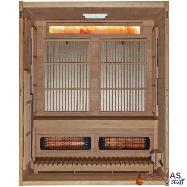 3 Person Full-Spectrum Hybrid - Indoor Sauna