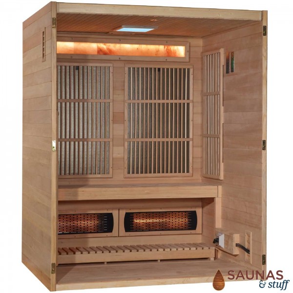 3 Person Full-Spectrum Hybrid - Indoor Sauna