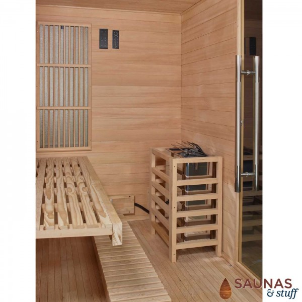 6 Person Full-Spectrum Hybrid - Indoor Sauna