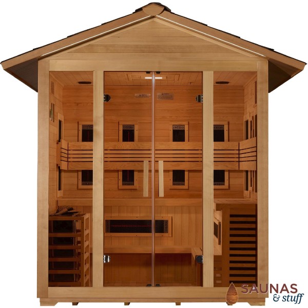 5 Person Hybrid Outdoor Sauna