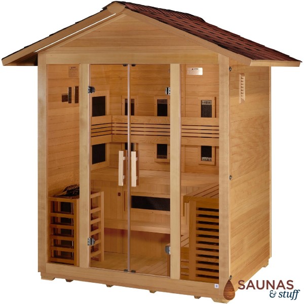 5 Person Hybrid Outdoor Sauna