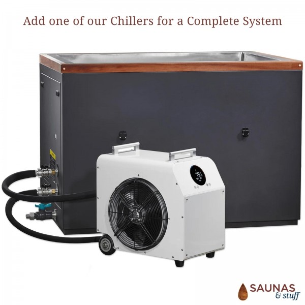 Chill Chest Stainless Plunge Tub - Saunas