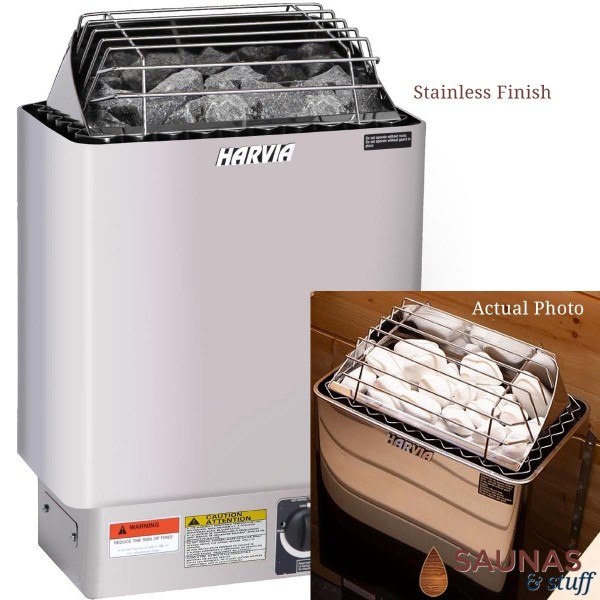 Harvia KIP 60B stainless electric sauna heater