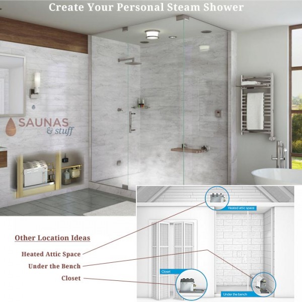 Your Home Steam Bath, Steam Shower