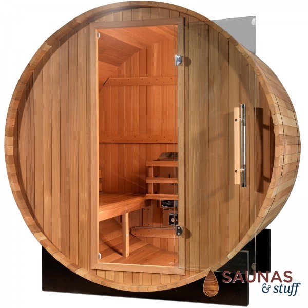2 Person Outdoor Barrel Sauna
