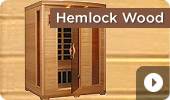 Hemlock Wood FAR Infrared Sauna Kits
